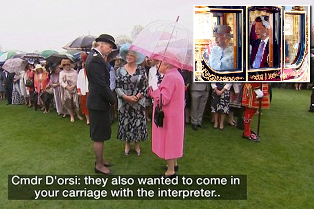 Cop confirms Chinese tried to smuggle spy into Queen's carriage