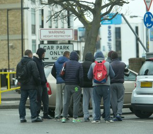  Many of the group keep returning to the site to tout for cash-in-hand labouring work