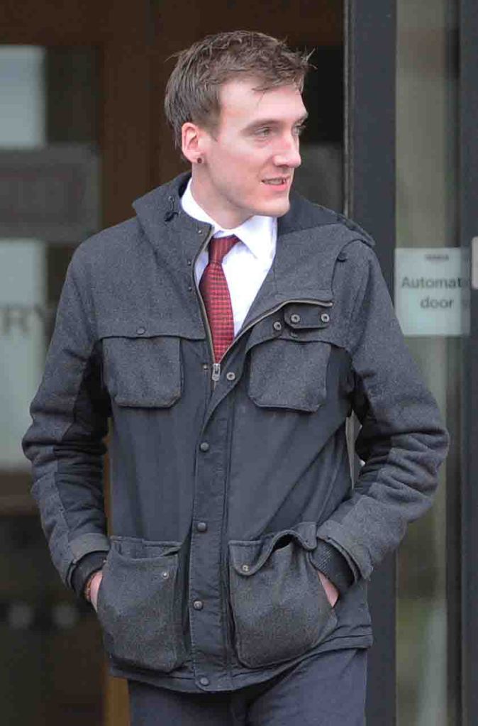 Teeside Crown Court hear how Cosgrove took part in assault that saw victim punched, kicked, stamped on and laughed at