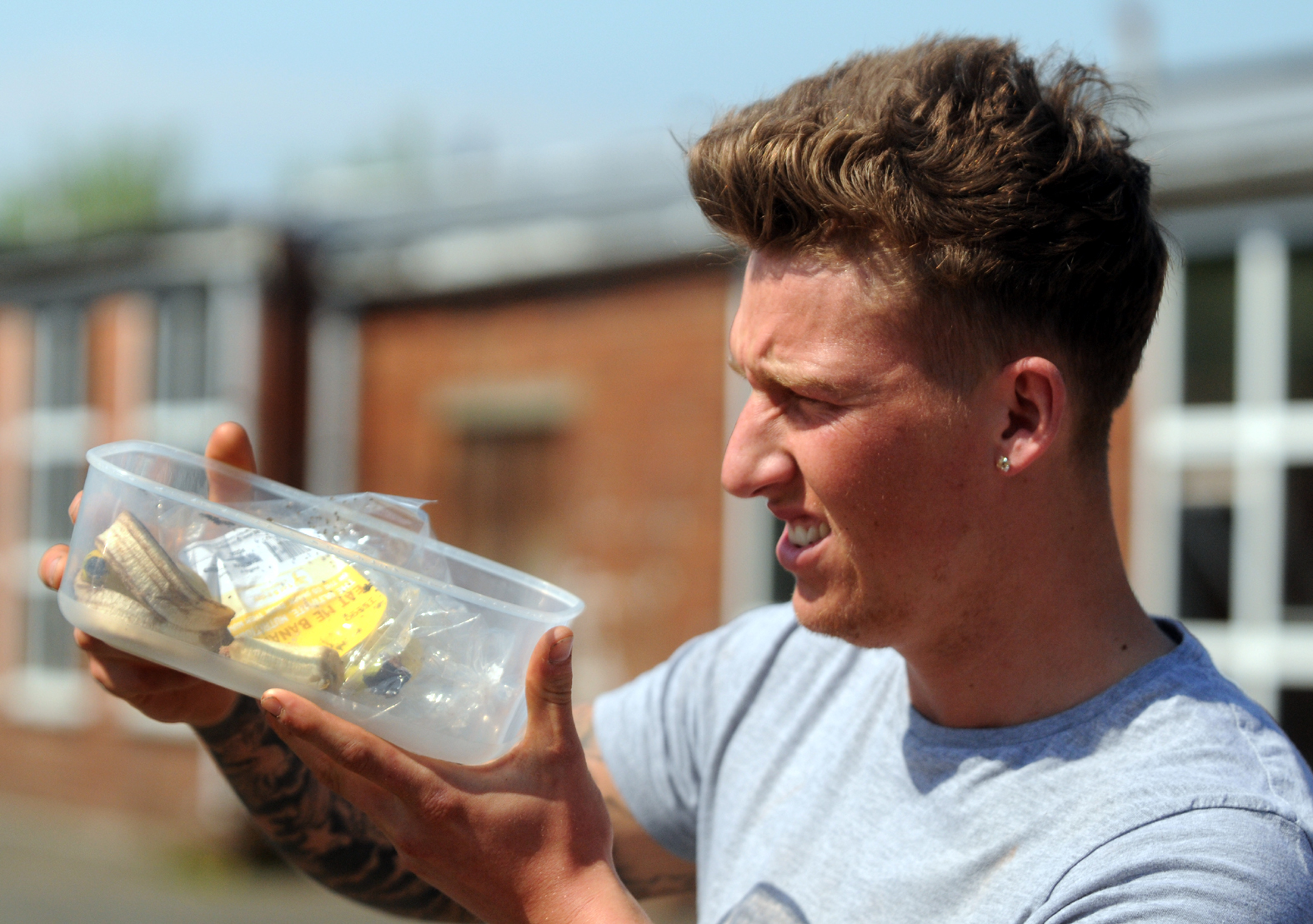  Horrified Declan King found hundreds of spiders in a bag of Tesco bananas