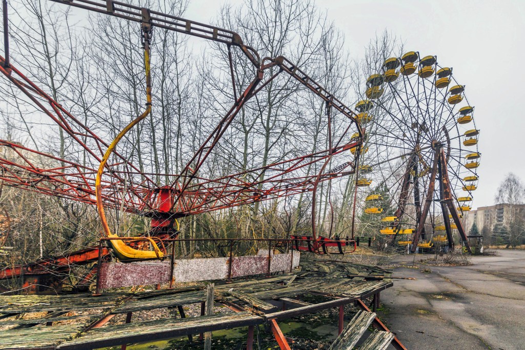 Pripyat amusement park, in Ukraine, was due to be opened just a week after the disaster struck