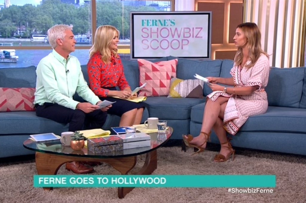  Ferne told the hosts about her exciting new job