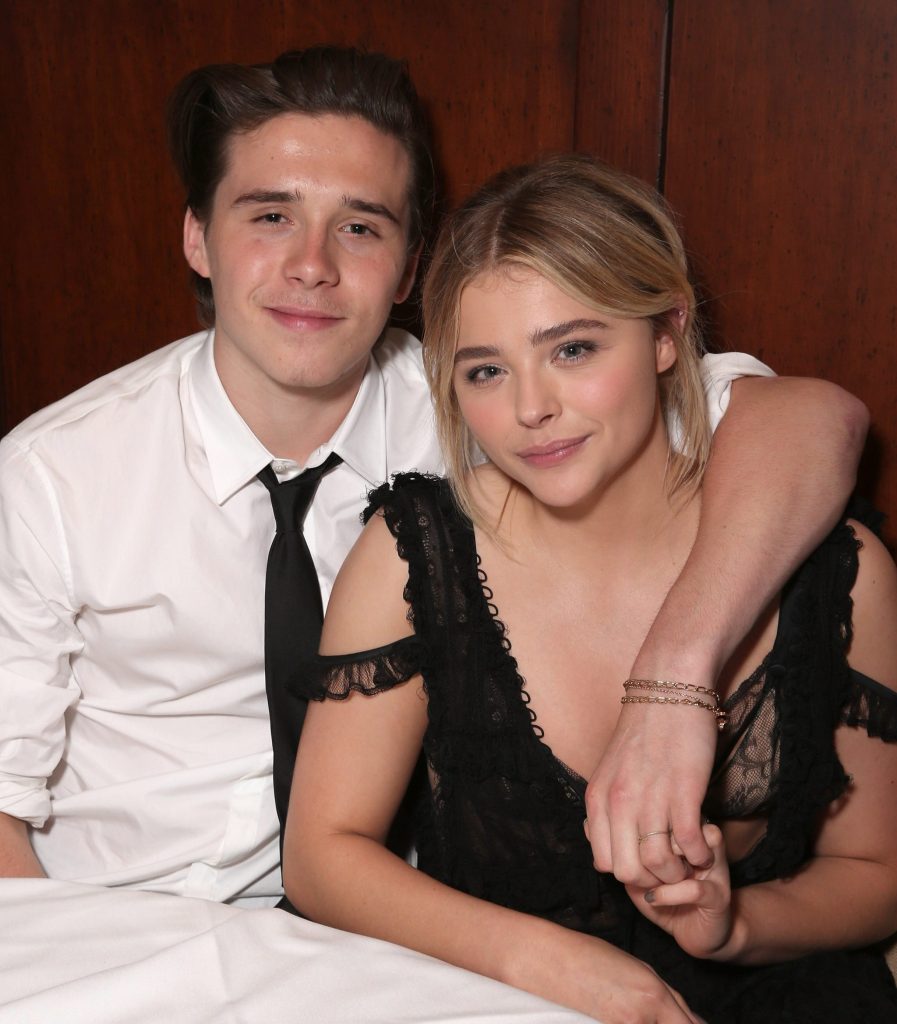 Couple ... Chloe’s soaring accomplishments have left some wondering if Brooklyn might just be punching above his weight