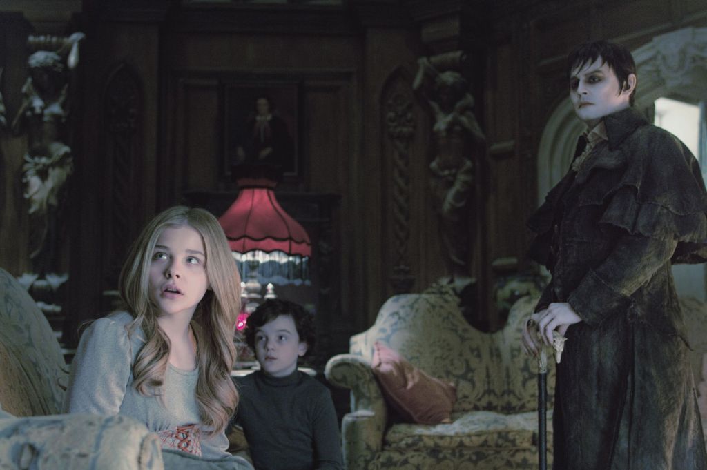 Dark Shadows ... Chloe with Johnny Depp