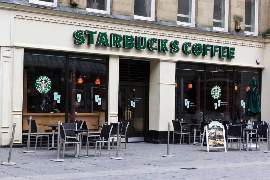 Coffee chains like Starbucks could also be hit by the decision