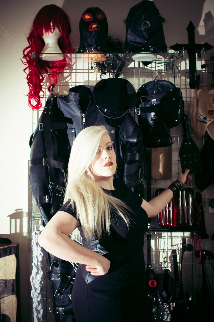 Glasgow based dominatrix Mistress Ana Ana has a whole wardrobe dedicated to her service