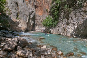 Saklikent or “Hidden City” Canyon is one of the gems of the Mugla Province Alamy