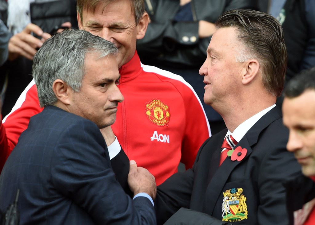  Louis van Gaal has told Jose Mourinho that he has laid the foundations for any future success