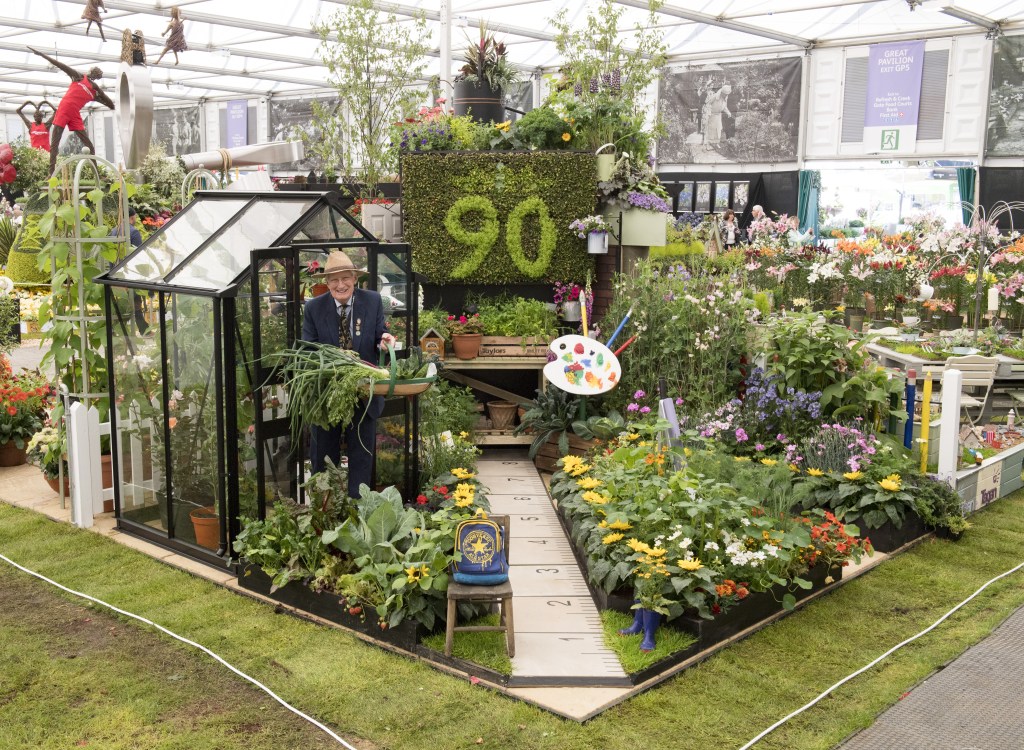  The Sun's garden display at the Chelsea Flower Show