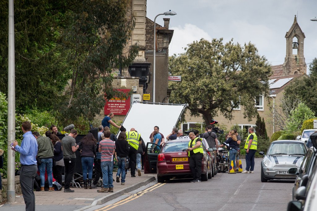  The filming has caused a lot of excitement among locals