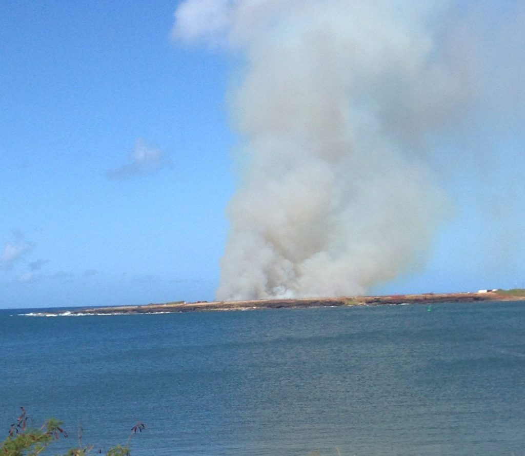  Single engine aircraft crashed in Hawaii causing huge fireball