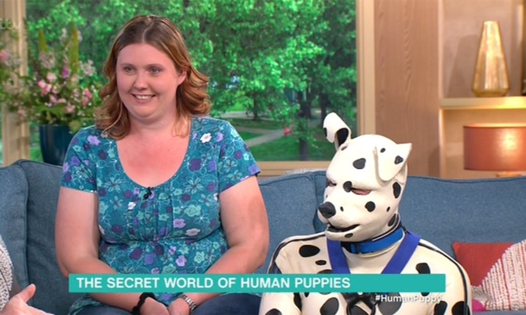 Rachel Watson and Mr Puppy UK