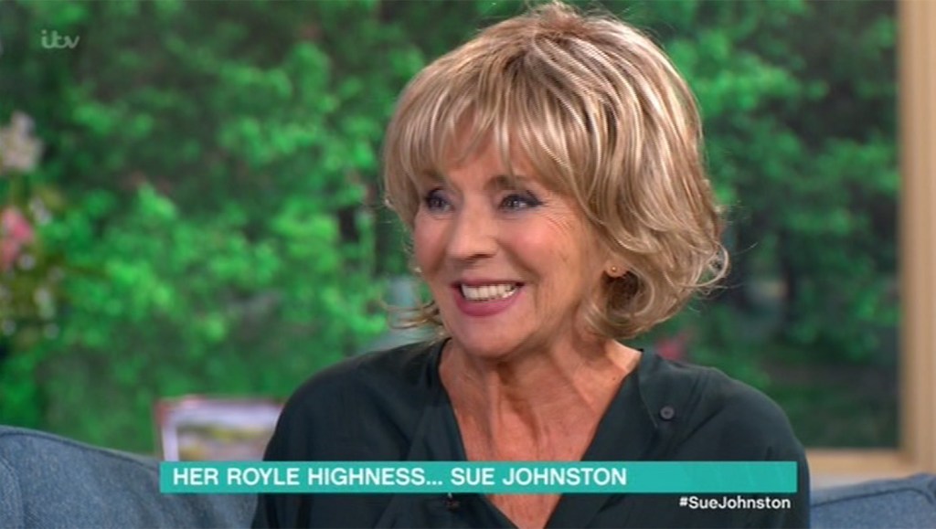  Sue played Gloria on Coronation Street for 2012 to 2014