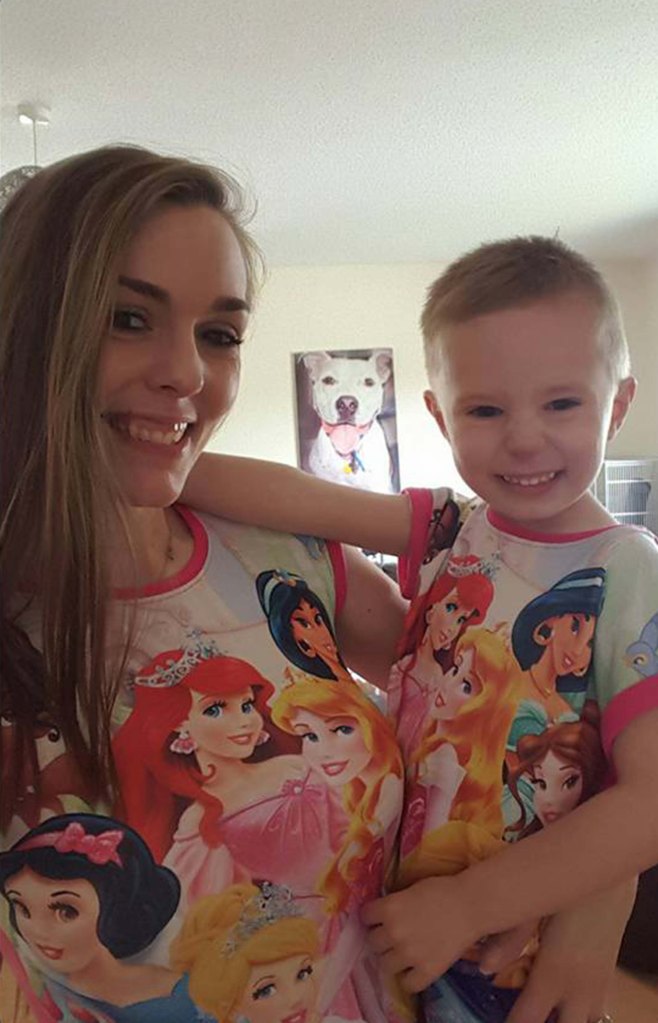  Caring mum Haylee is happy to support her son's love for princesses