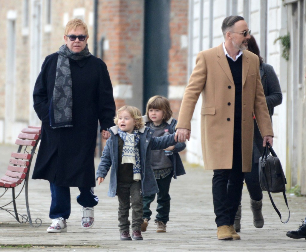 Elton on his kids ... ‘I was feeling down, FaceTimed my boys and everything felt better