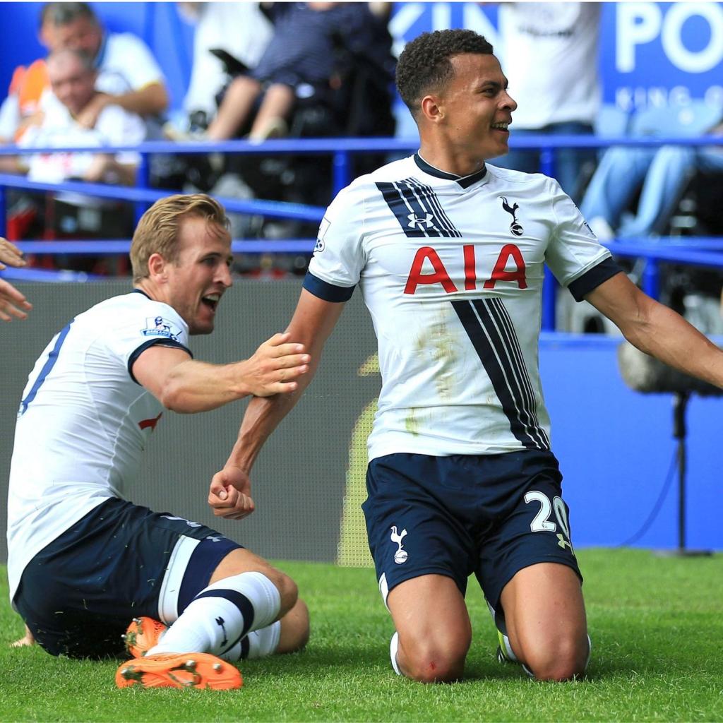  Harry Kane and Dele Alli also made the PFA Team of the Year after an impressive 2015-16 at Tottenham