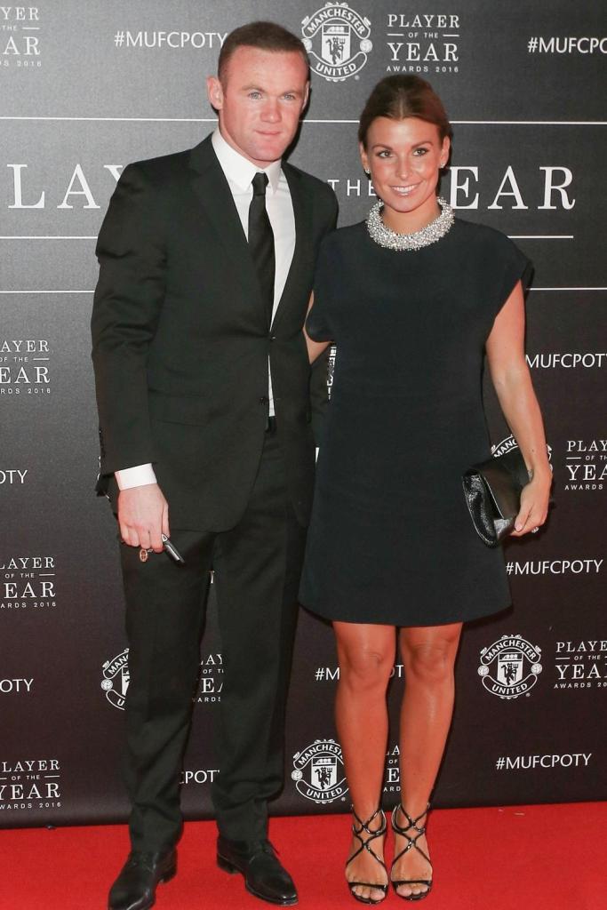 Wayne Rooney and wife Coleen will both grace the Euros