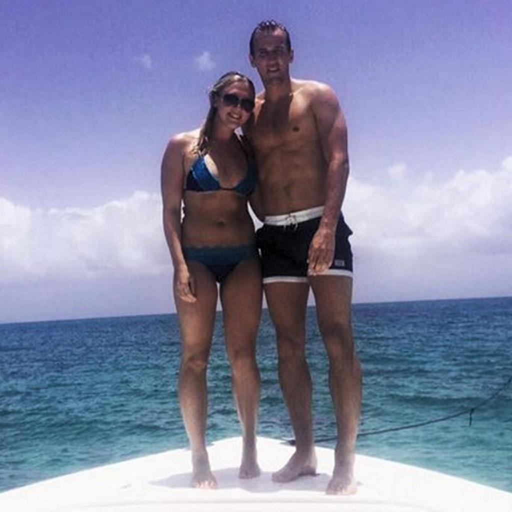 Kate Goodland and Harry Kane snapped on holiday together