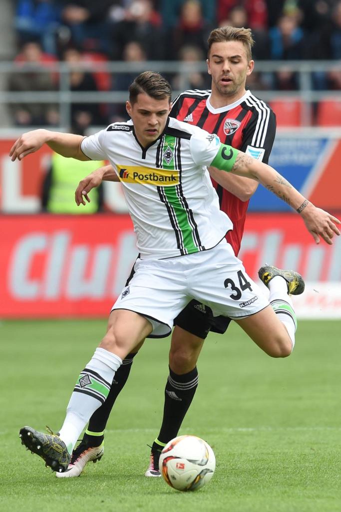  Xhaka's Borussia Monchengladbach future had been uncertain for months