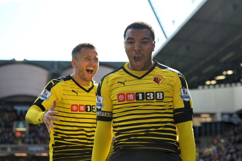  Troy Deeney has signed a new five-year deal to stay at Watford