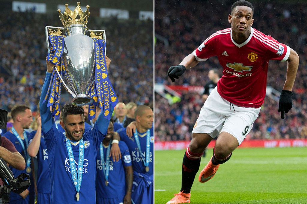  Riyad Mahrez and Anthony Martial were among the winners at the Facebook Football Awards