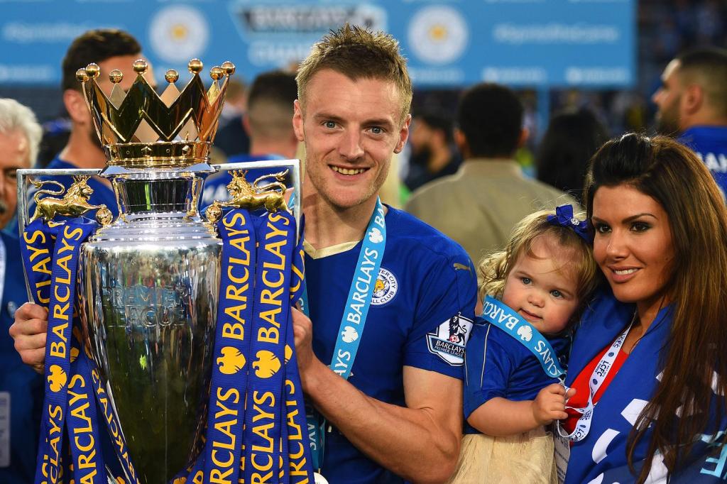  Vardy used his holiday time to relax in Dubai