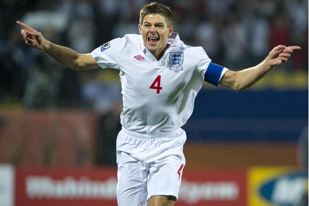  Stevie G also skippered the England team