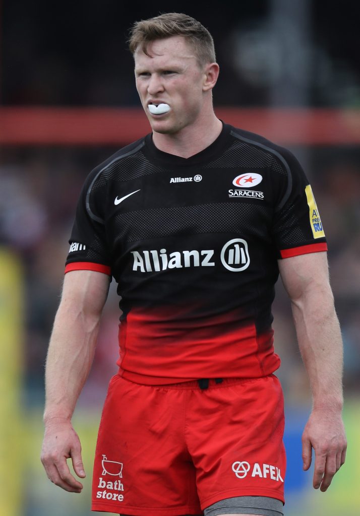  Saracens winger Chris will play for them in Saturday's Premiership final against Exeter Chiefs