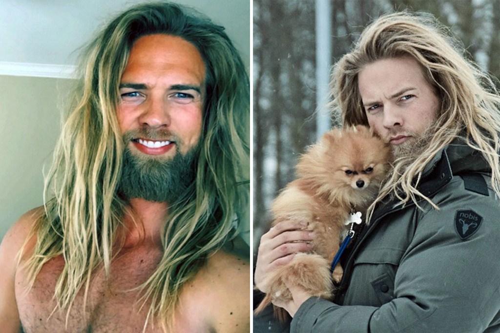  Hunky Lasse Matberg has sent his 113,000 Instagram followers swooning with photos on his social media account