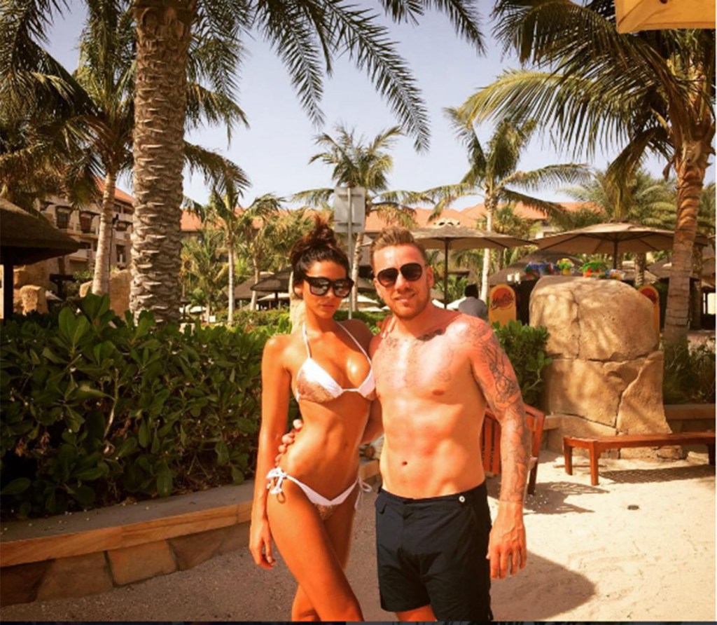 Jamie O'Hara has been gushing about his new lady