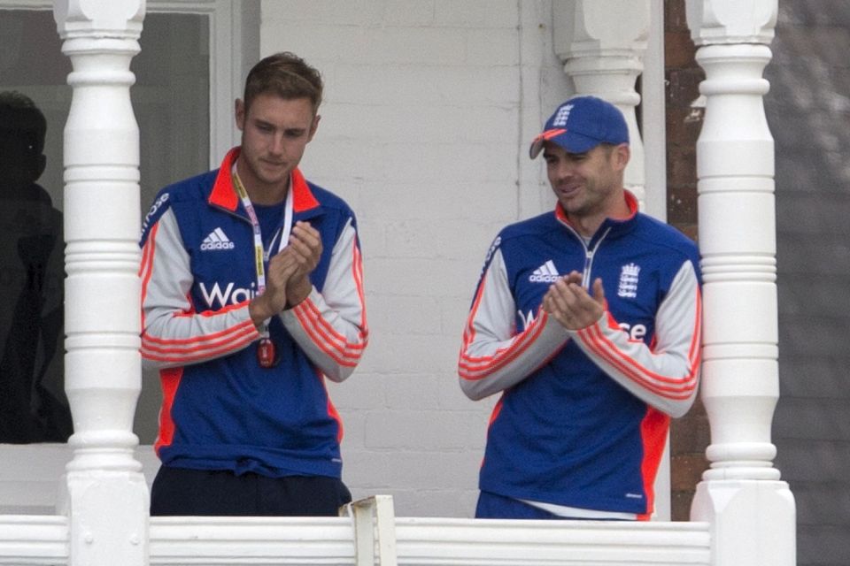 Stuart Broad and James Anderson have been near ever-presents in the England Test XI in the last decade