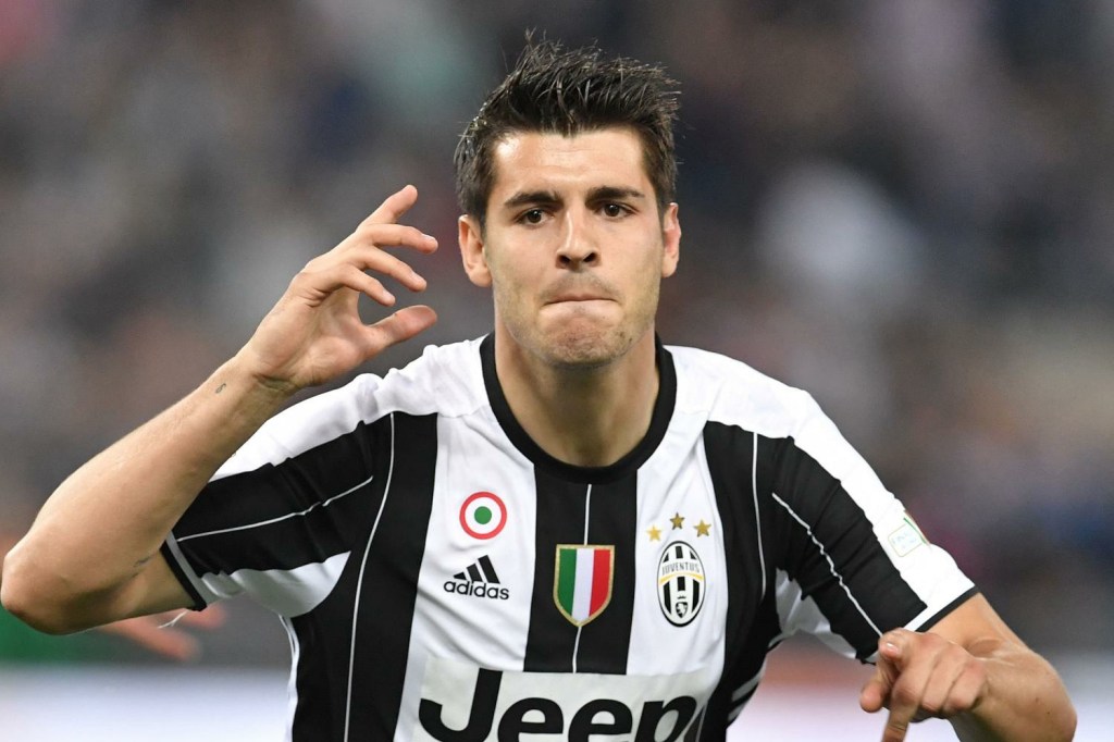  Alvaro Morata is keen on joining Arsenal if he is forced to leave Juventus