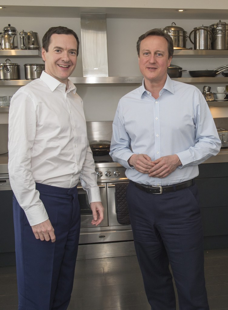 David Cameron and George Osborne interview.