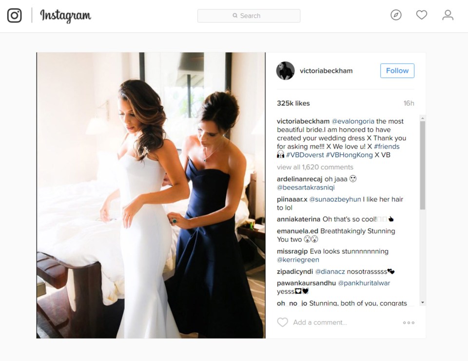  The women have shared touching behind the scenes photos of them getting ready for the wedding