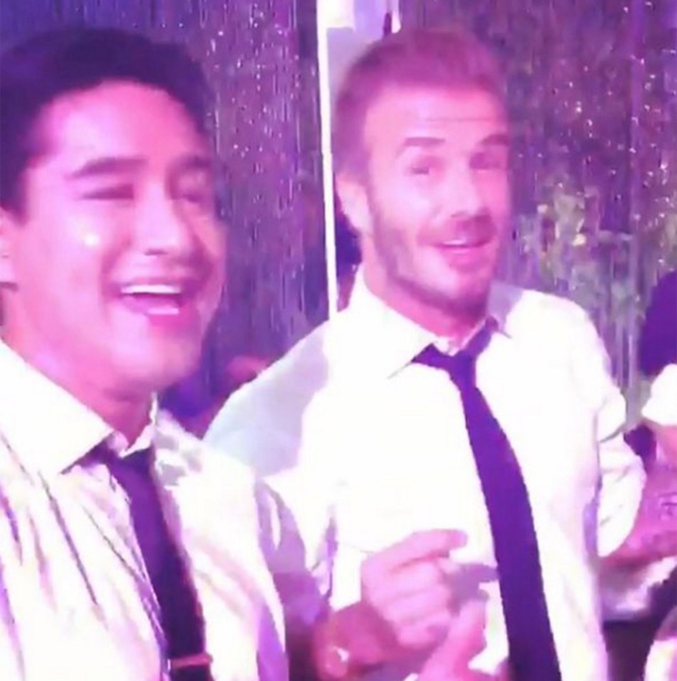  Becks and Mario became buddies at the star-studded wedding