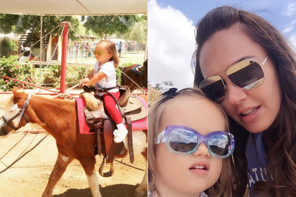  Tamara has been accused of being cruel to a horse her daughter rode round in small circles