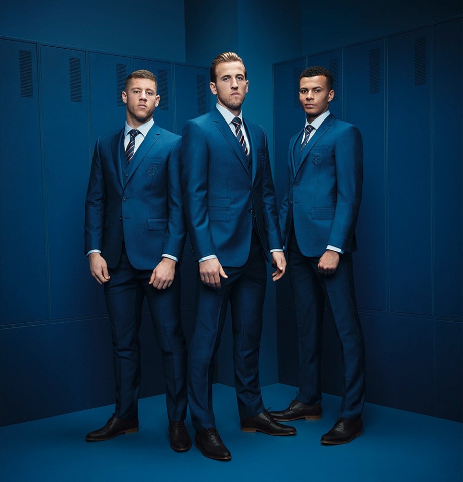 Ross Barkley, Harry Kane and Dele Alli WILL all sport the suit in France