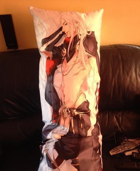  Pillows feature Japanese anime men in various sexual positions