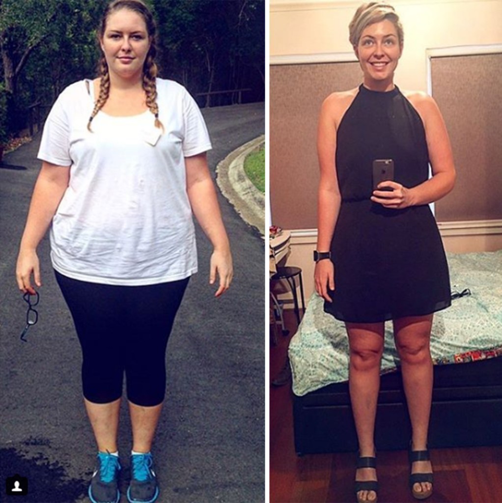 Freya Seale uses her Instagram page to update people on her weightloss journey