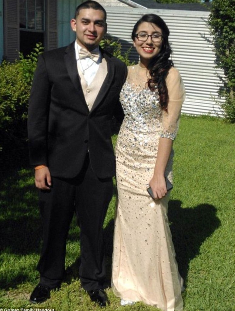  Jacqueline Gomez died in the bed next to Eddie Herrera after he choked her on the night of their school prom