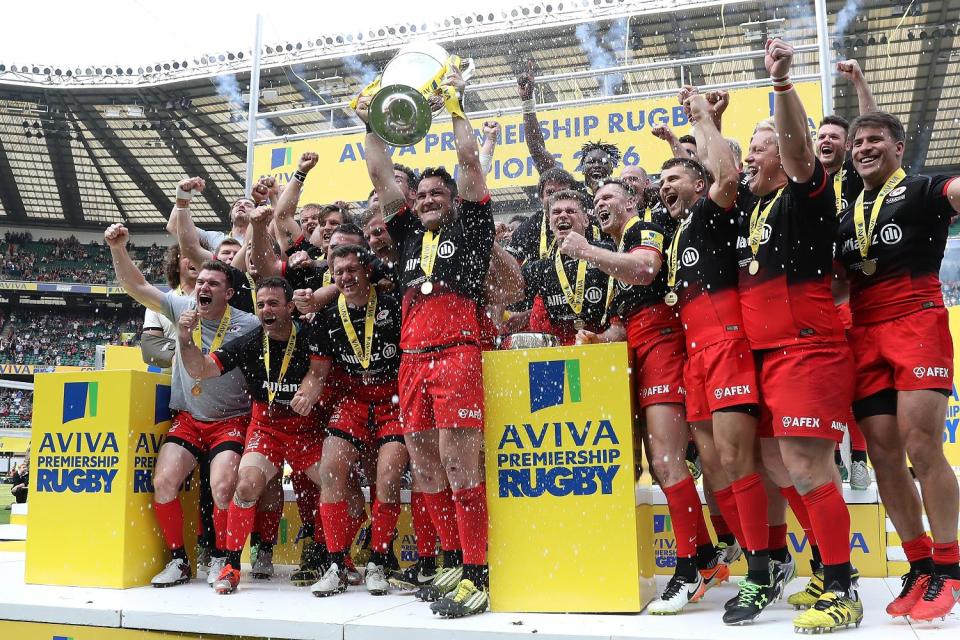 Saracens fought off a brave fightback from Exeter to seal a dramatic win at Twickenham