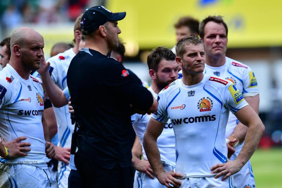 Exeter were left shattered at the final whistle after almost staging a stunning comeback