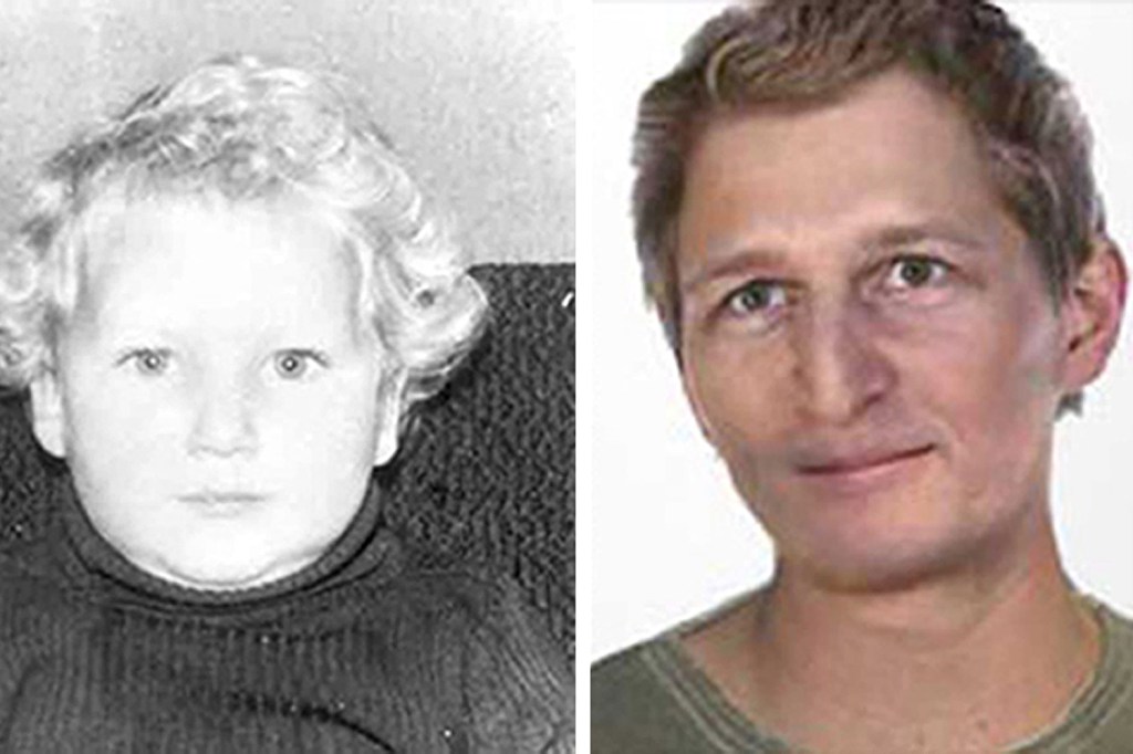  Sandy aged three and what he may look like now