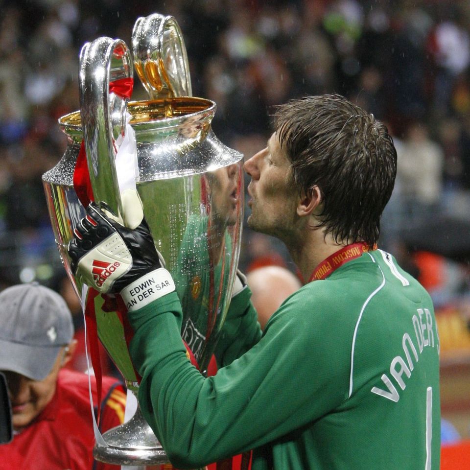 Edwin van der Sar won the Champions League again, with Manchester United in 2008