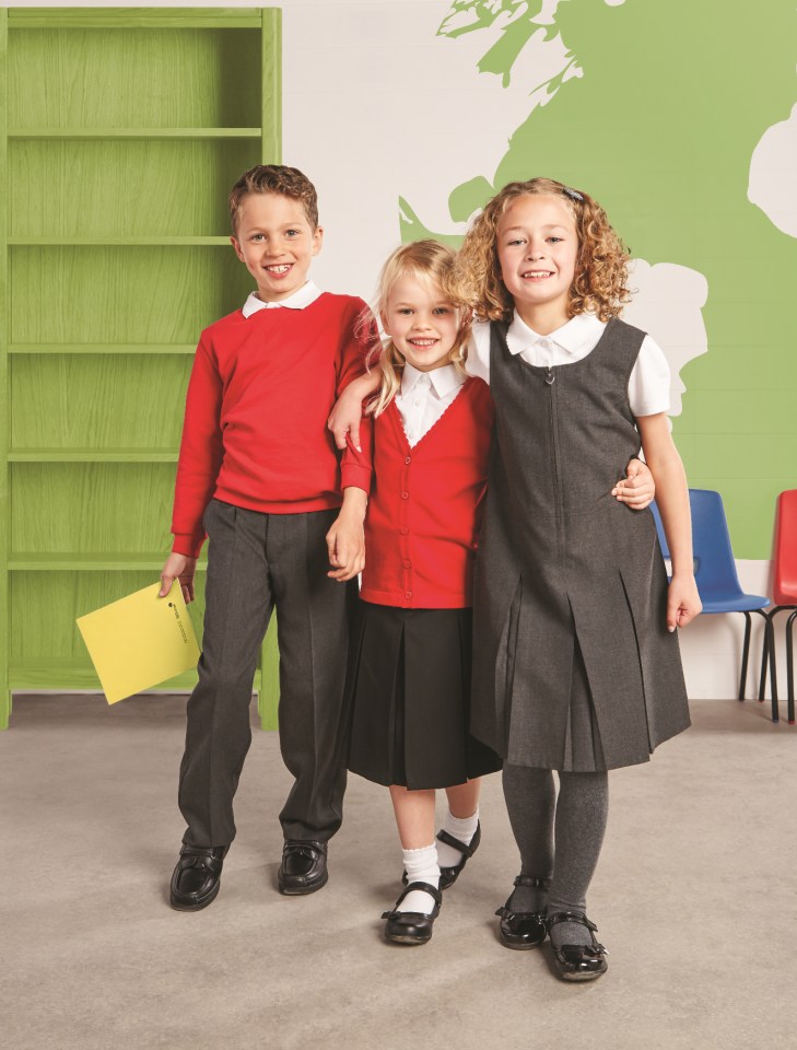  A school skirt or trousers now costs just £1.50