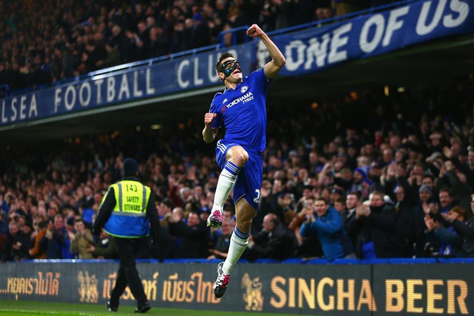 Azpilicueta is a popular figure with Stamford Bridge fans after becoming a key player