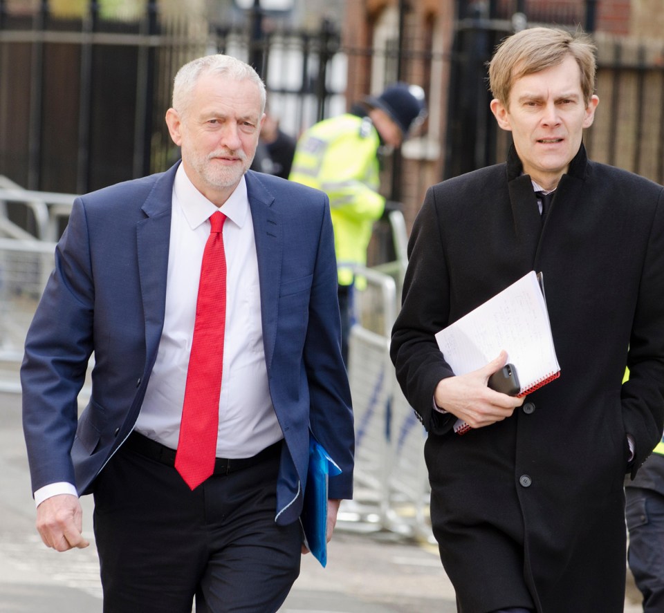 Jeremy Corbyn and Seumas Milne