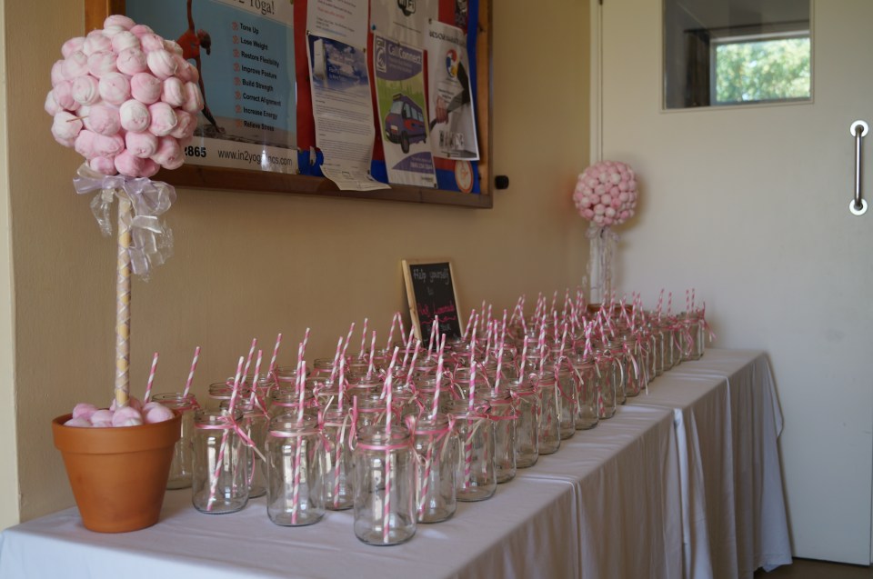  Kayleigh made marshmallow trees and pink lemonade