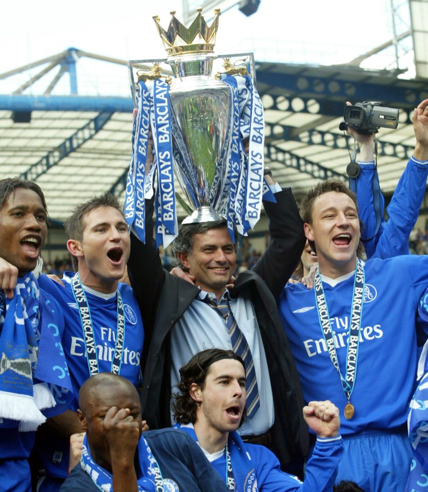  Lampard won almost everything there was to win with Chelsea, including the Prem in 2005