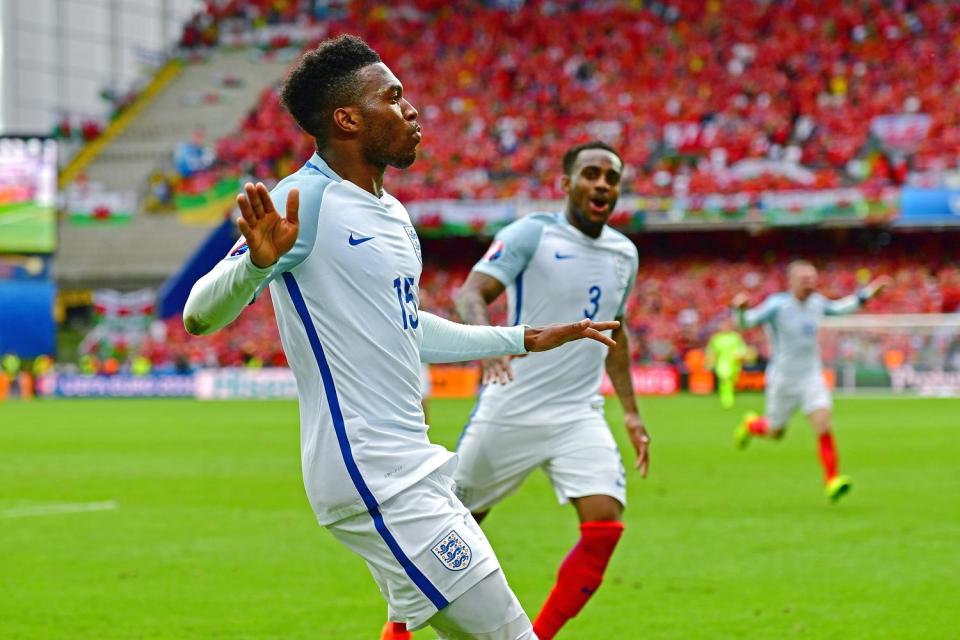  Daniel Sturridge secured the win for England with a well-taken goal in the 91st minute